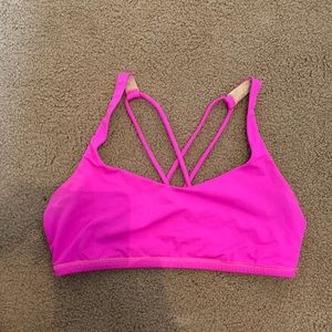 Sonic Pink Lululemon Energy Bra